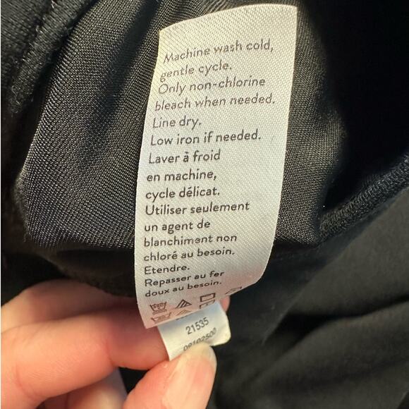 Spanx The Perfect Black Ponte Ankle Pants Size S - Picture 5 of 9